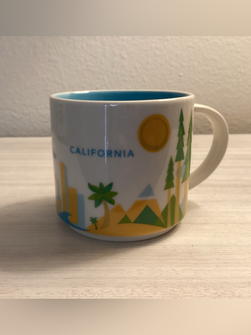 Starbucks California You Are Here Mug, a 14-ounce IEC